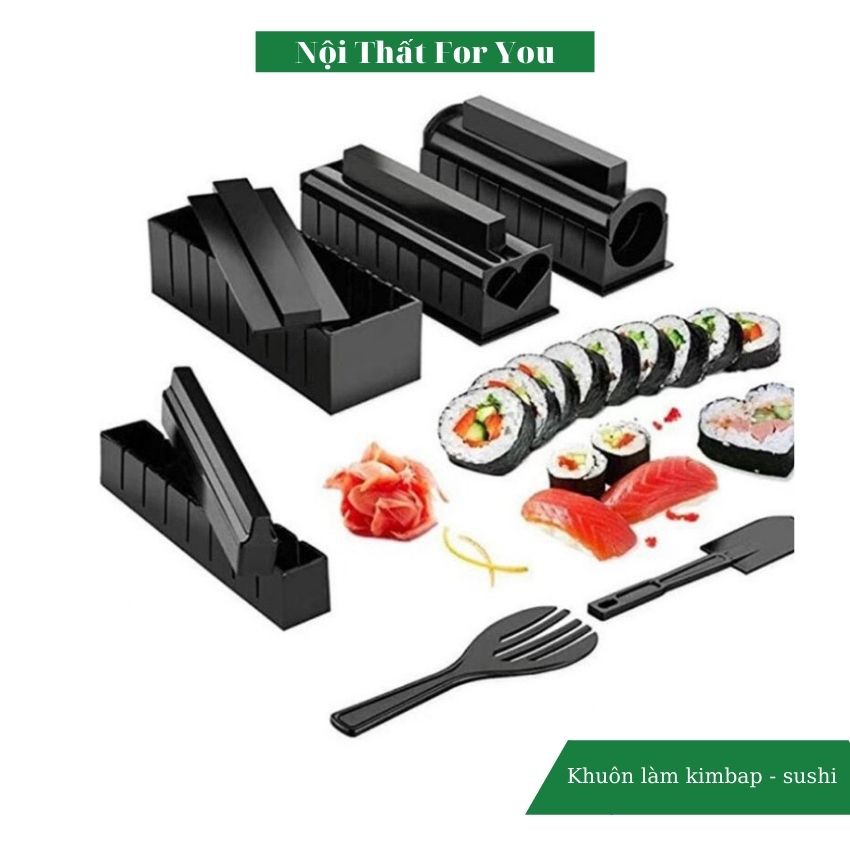 Dụng Cụ Làm Sushi Nhựa Cao Cấp NC5050 🌼