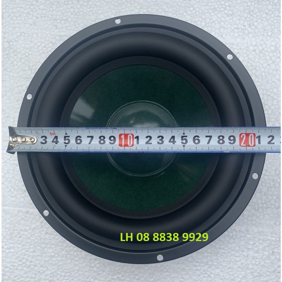 CỦ BASS 20 KASUN XANH CÔN 45MM GÂN BÉO CAO SU NHẬP KHẨU CHÍNH HÃNG - GIÁ 1LOA