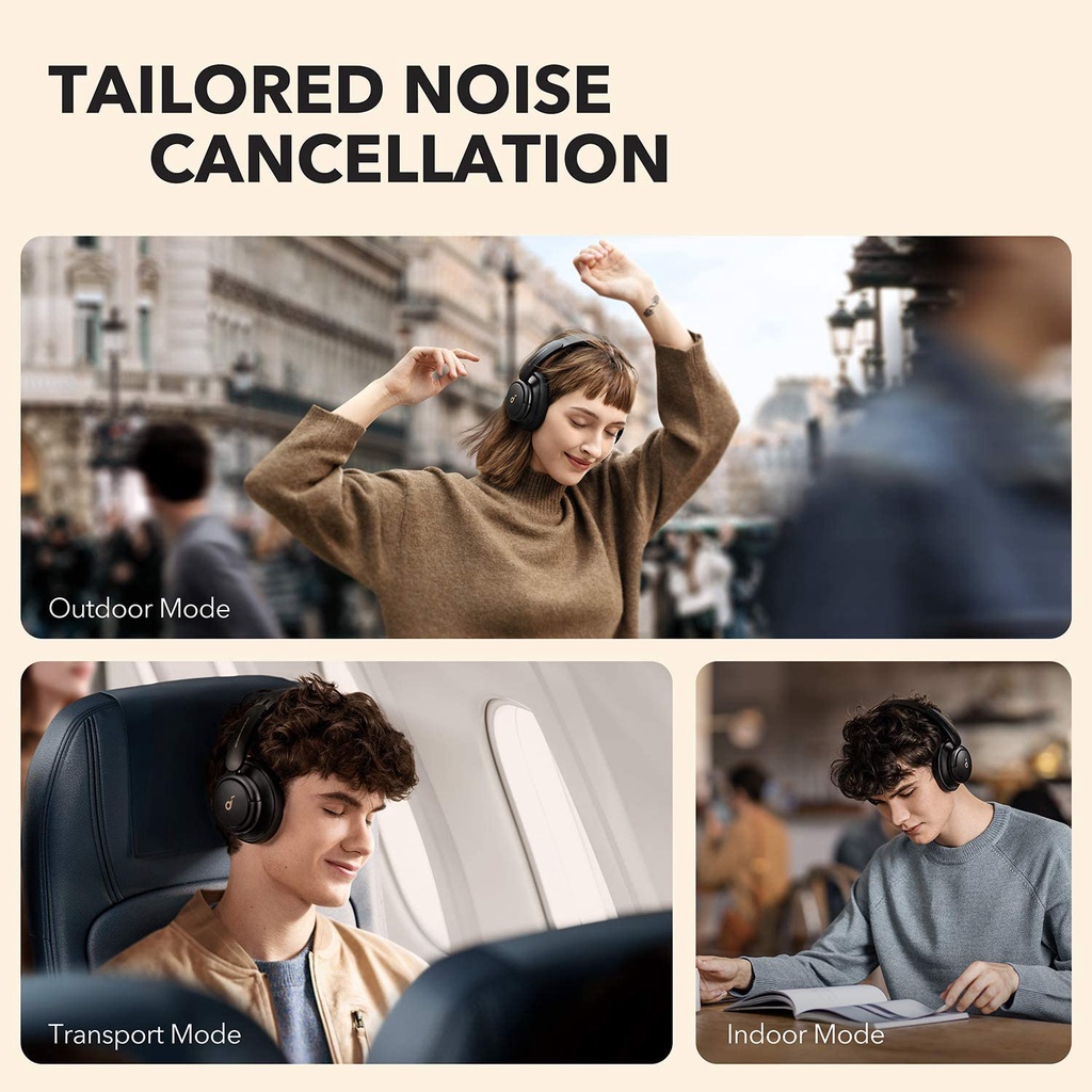 Tai nghe bluetooth Anker Soundcore Life Q30 A3028 - CHÍNH HÃNG chụp tai life tune XR