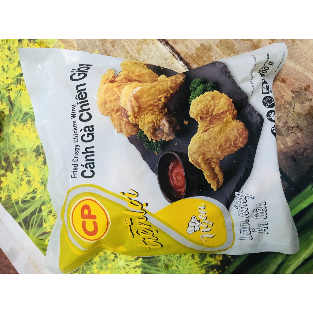 combo 4 cánh gà rán CP ngon tuyệt