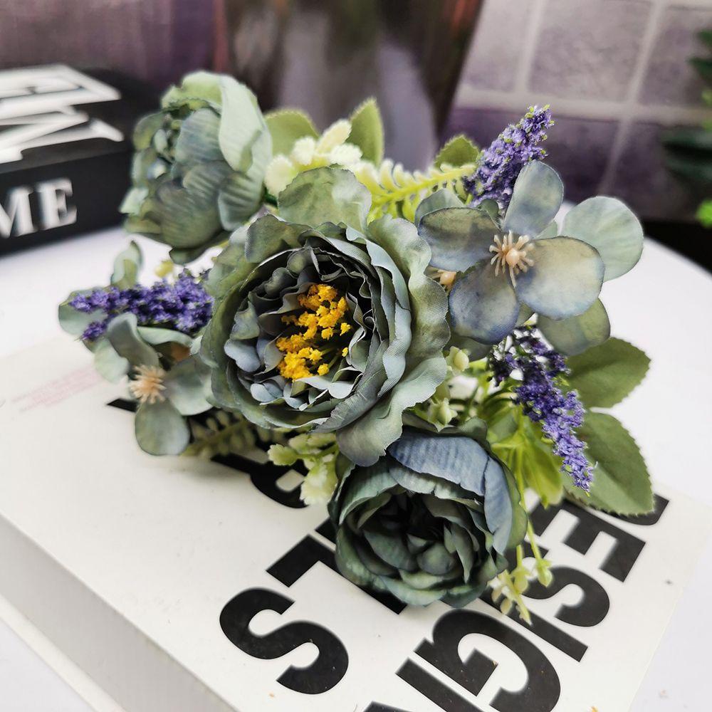 Bó Hoa Mẫu Đơn Giả 5 Bông Trang Trí Tiệc