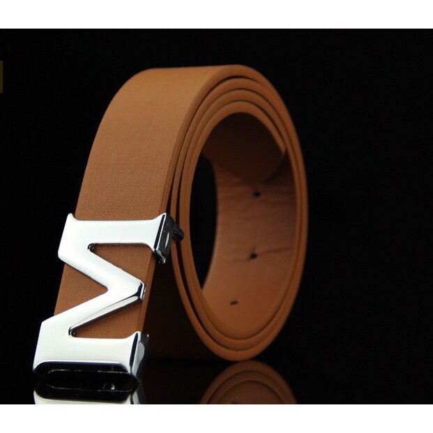 Dây Nịt Thắt Lưng Nam Đầu Kim Loại Dây Da Cao Cấp