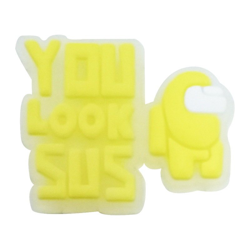 Phụ Kiện Nút Bấm Giày Dép crocs diy Dạ Quang Chuyên Dùng