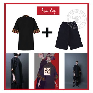 Set áo dài cách tân Shanghai unisex nam nữ