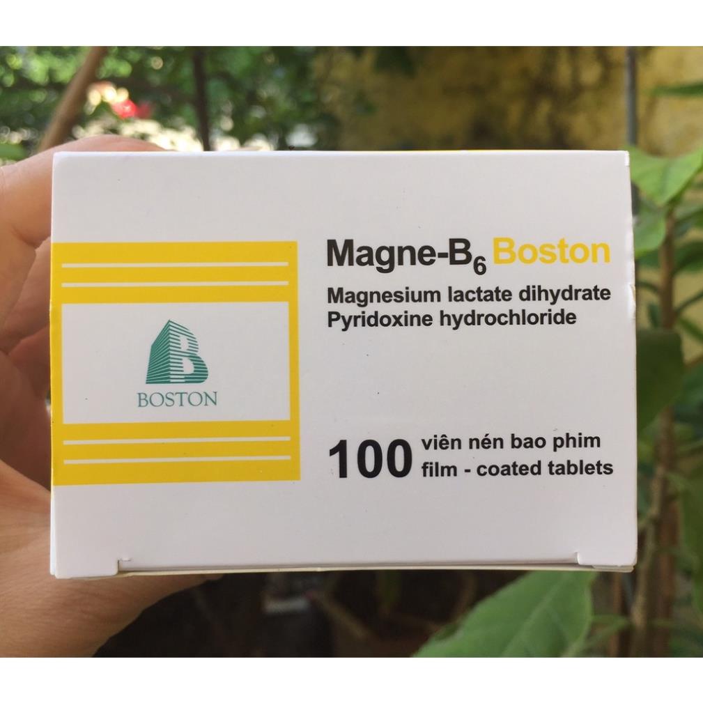 Magne B6 Boston hỗ trợ giảm các triệu chứng căng thẳng, đau đầu, rối loạn giấc ngủ