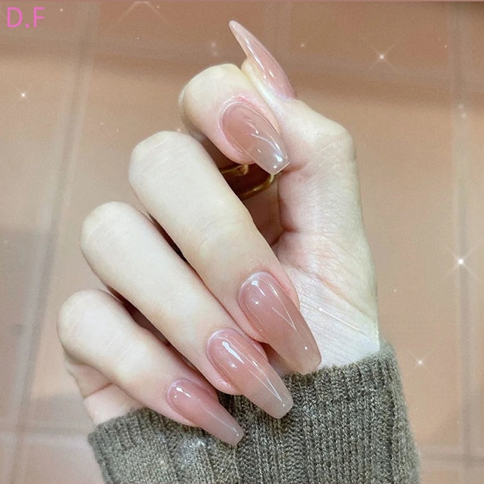 Keo Sơn Móng Tay Màu Xanh Dương Trong Suốt Chuyên Dùng