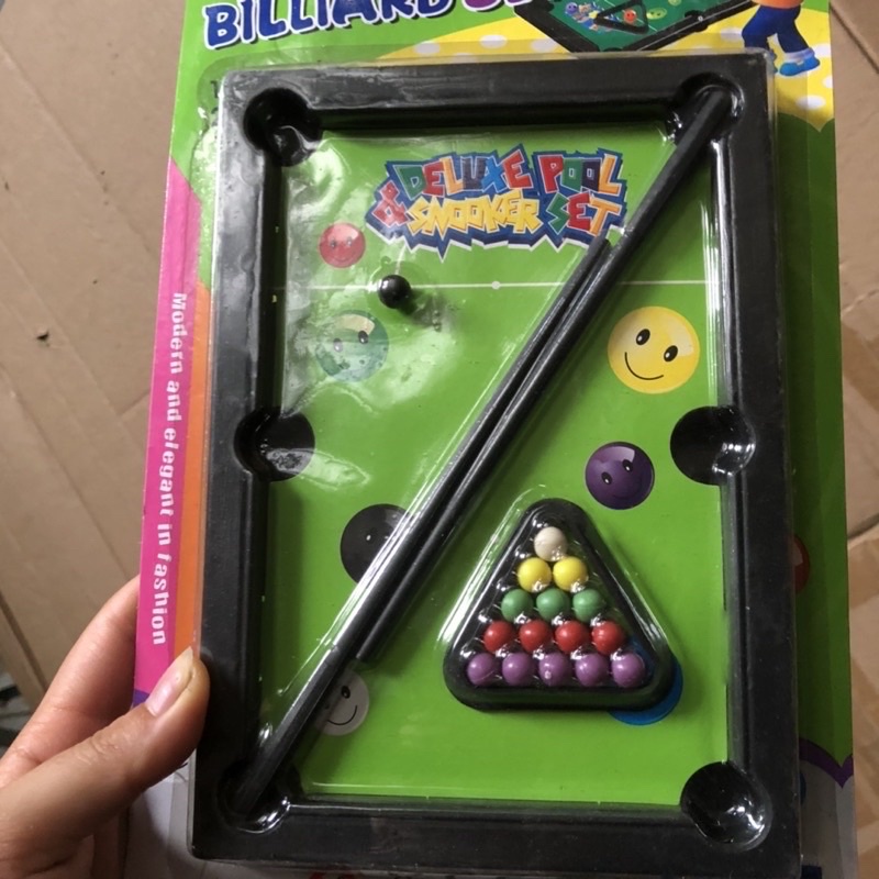 Bộ đồ chơi bi a cho bé