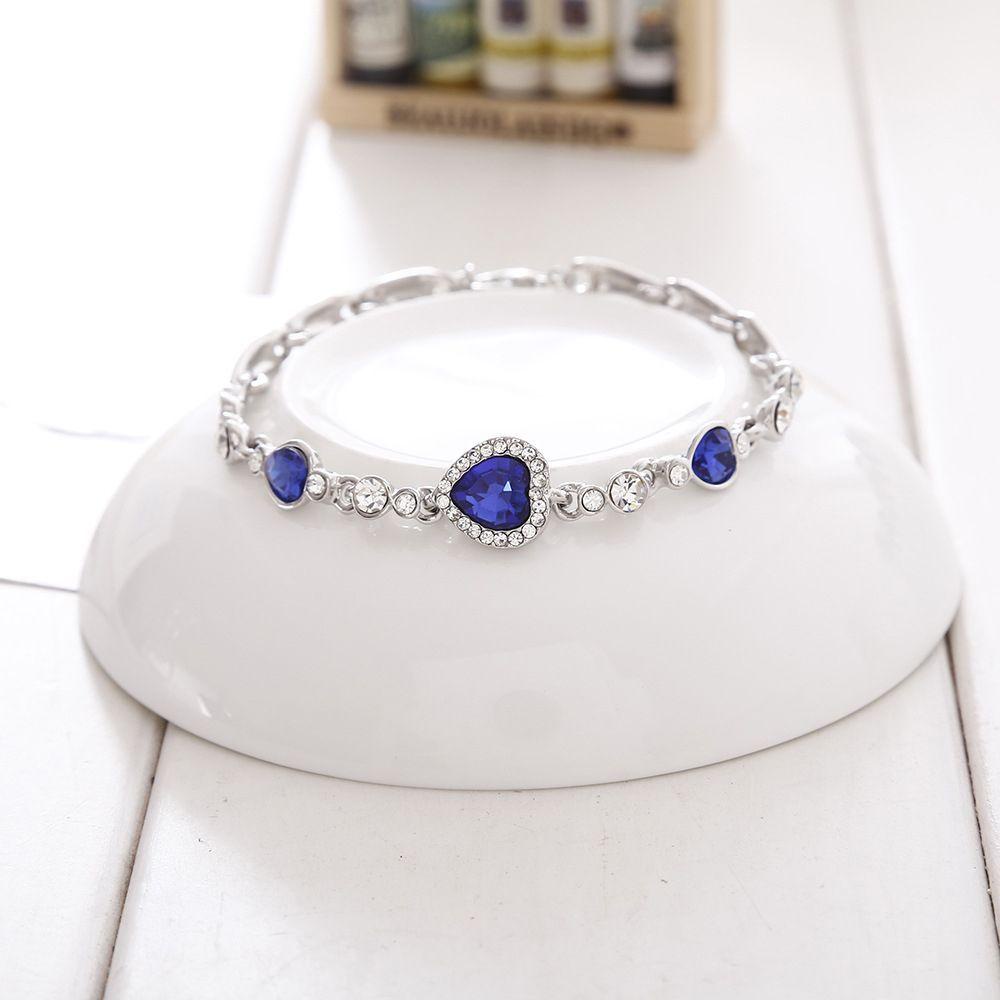 Vòng Đeo Tay Màu Xanh Dương Thời Trang Dành Cho Nữ