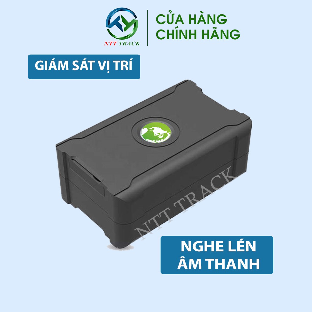 Định vị xe máy ô tô nhỏ gọn chạy bằng pin T20 NTT Track thiết bị không dây