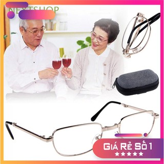 Kính đọc sách bằng kim loại màu vàng, bạc độ lão +1.0, +1.5, +2.0, +2.5, +3.0 tiện dụng