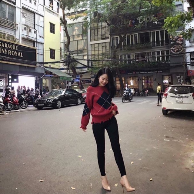 Áo len của Bích 