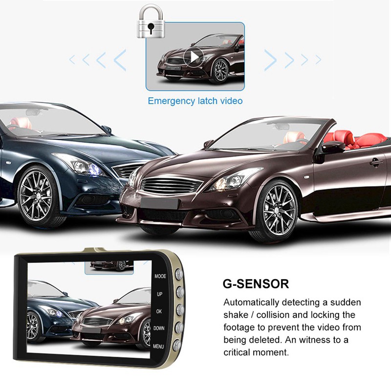 Camera Hành Trình Màn Hình Lcd 4 Inch Độ Phân Giải 1080p | BigBuy360 - bigbuy360.vn