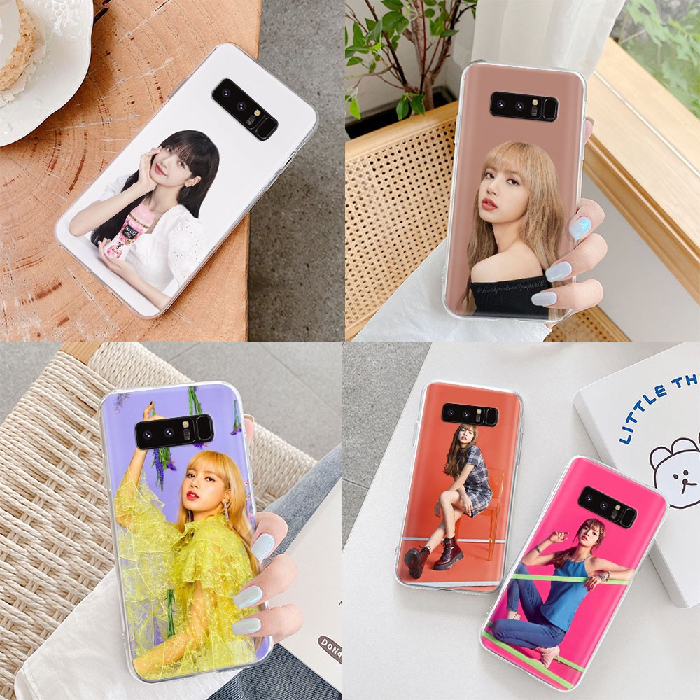 Ốp điện thoại mềm in hình lisa dành cho Samsung Galaxy S9 S8 S6 Edge S7 Plus