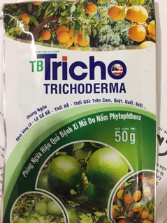 Chế phẩm Trichoderma phòng nấm bệnh cây trồng gói 50gr
