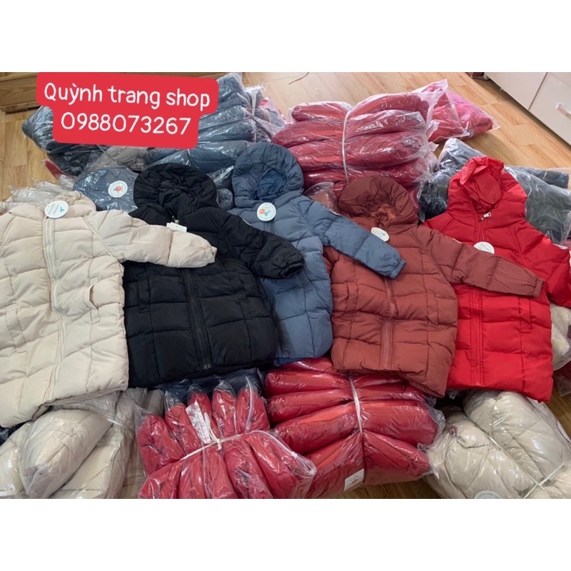 Sẵn hàng :Áo phao dáng dài cho béáo khoác phao trẻ em