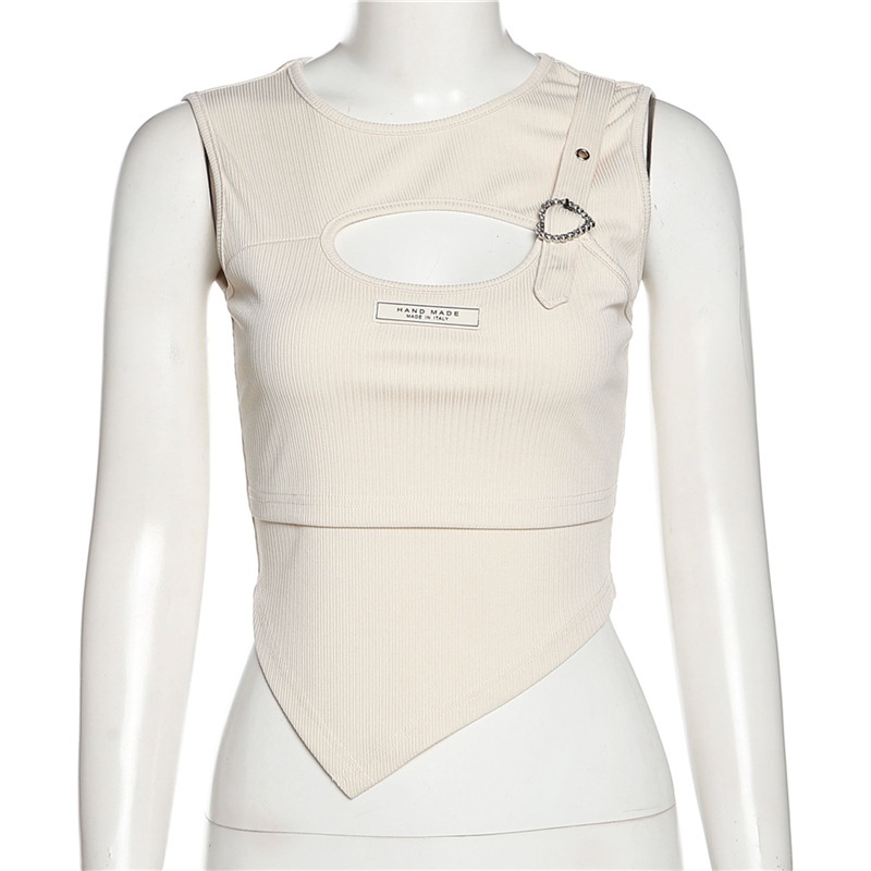 Áo Tank Top Cổ Tròn Thiết Kế Độc Đáo D0311