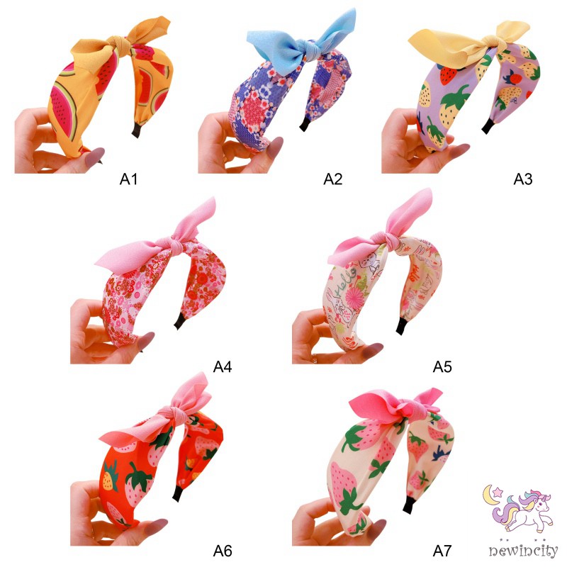 Vòng Cài Tóc Họa Tiết Trái Cây Xinh Xắn Cho Bé Gái