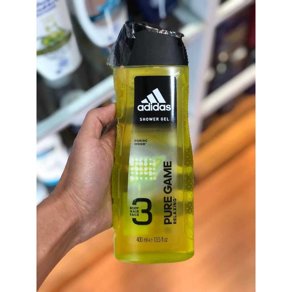 Tắm - Gội - Rửa Mặt Adidas 3in1 400ml