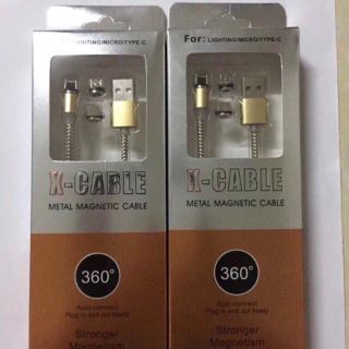 Cáp sạc nam châm 3 chân cao cấp