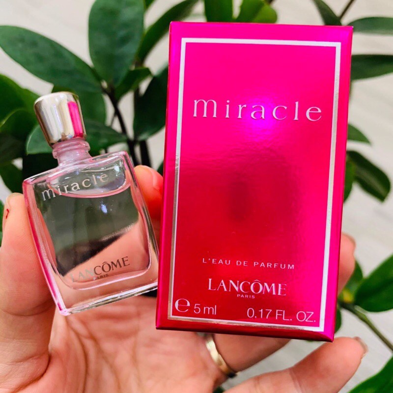 [SIÊU PHẨM] nước hoa lancome miracle mini 5ml🌷 dịu dàng-thanh lịch