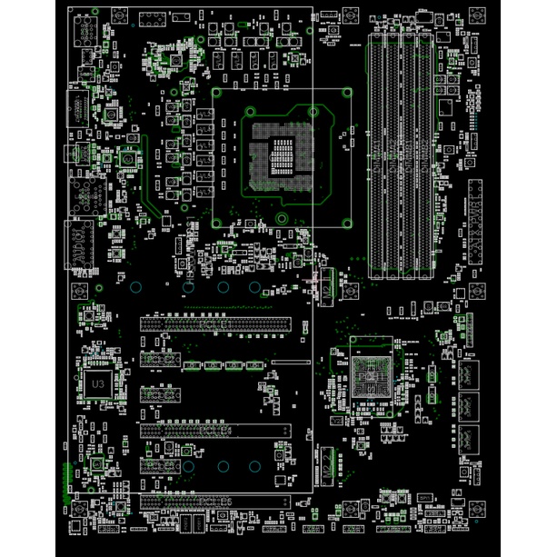 Sơ đồ mạch Boardview MS-7B58 MS 7B58 dùng cho thợ sửa chữa