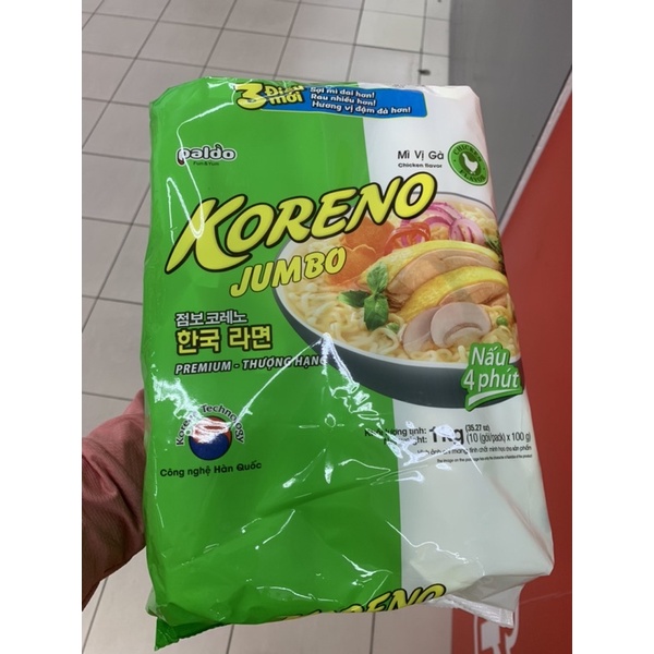 Mì Koreno Jumbo đủ vị 1kg(BC) | BigBuy360 - bigbuy360.vn