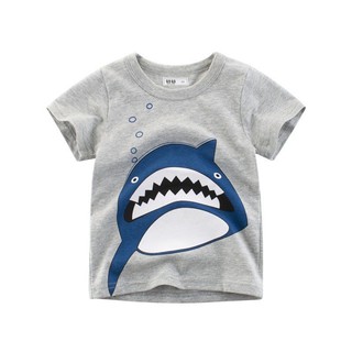 Áo phông cotton mùa Hè Minky mom in hình dễ thương cho bé trai bé gái 💖 Quần áo trẻ em