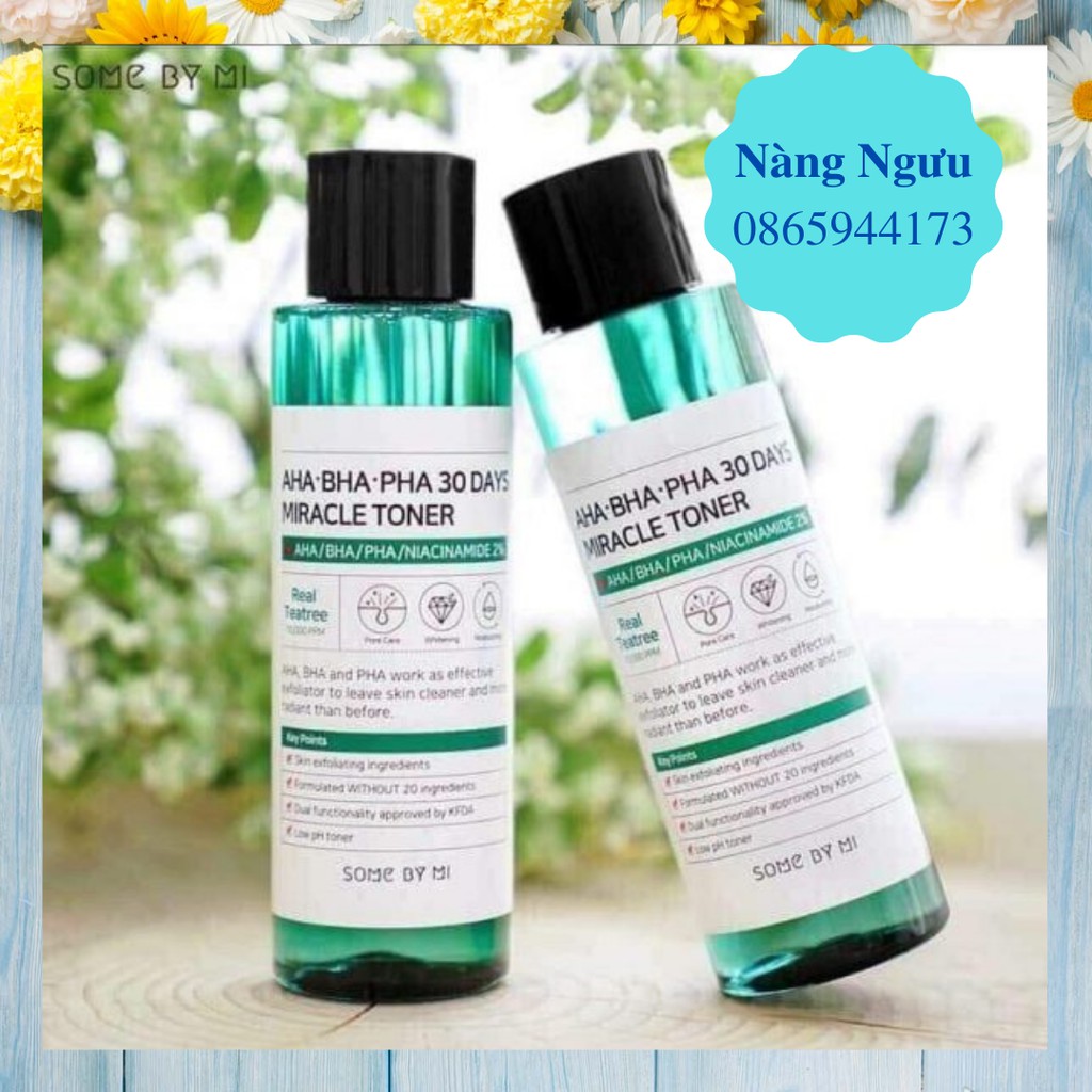 Nước Hoa Hồng Ngăn Ngừa Mụn Some By Mi AHA-BHA-PHA 30 Days - Toner Dưỡng Ẩm Kiềm Dầu Cho Da Dầu Mụn 150ml Số 1 Hàn Quốc | BigBuy360 - bigbuy360.vn