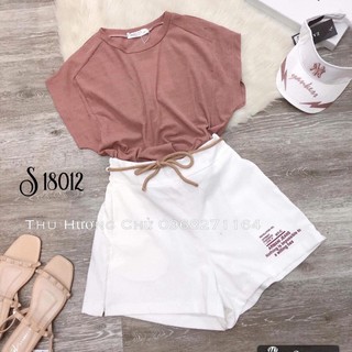 Sét áo thun tay dơi + quần short