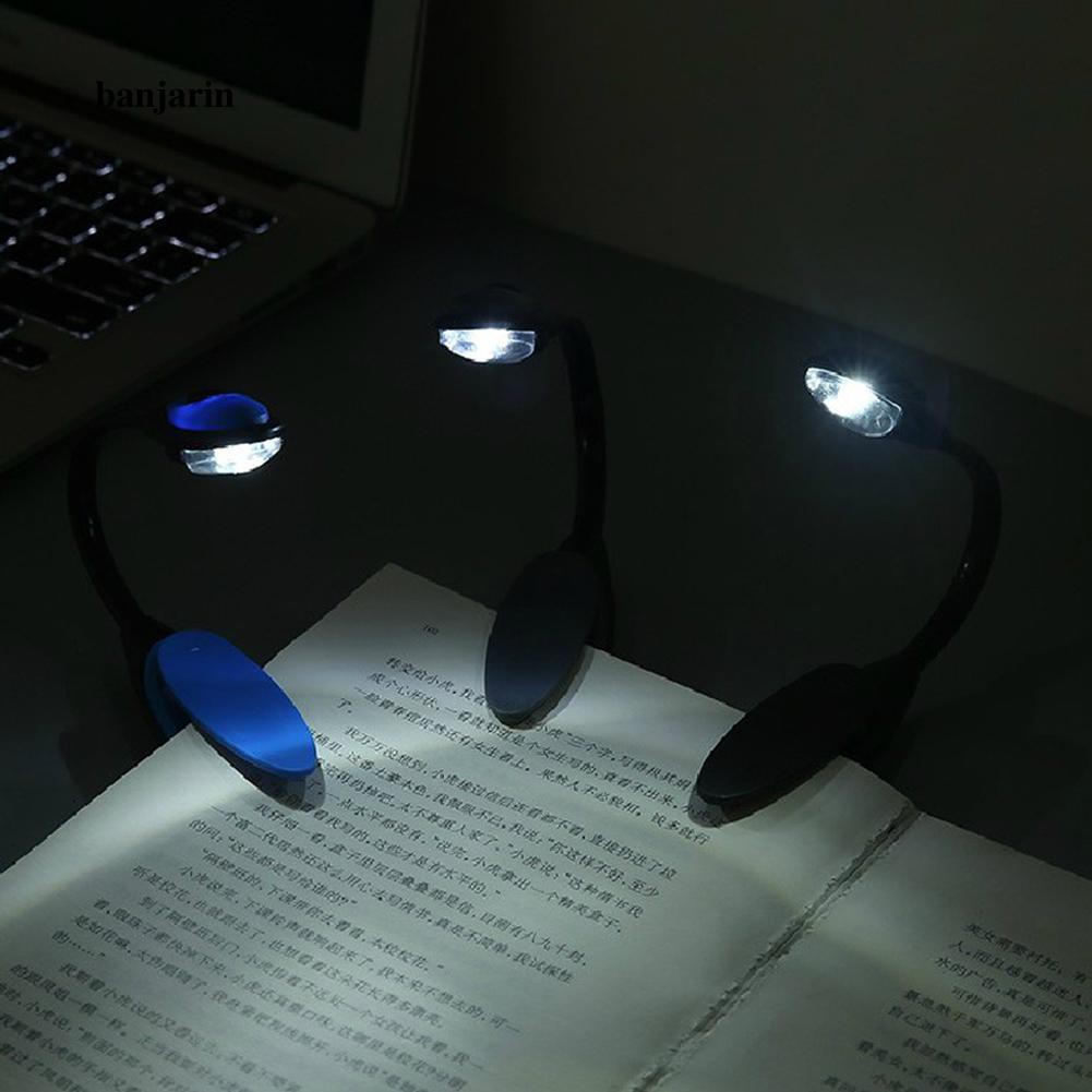 Đèn LED đọc sách mini dạng kẹp tiện dụng