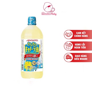Dầu ăn hoa cải ajinomoto dầu ăn hạt cải nguyên chất 1 lít nhật bản