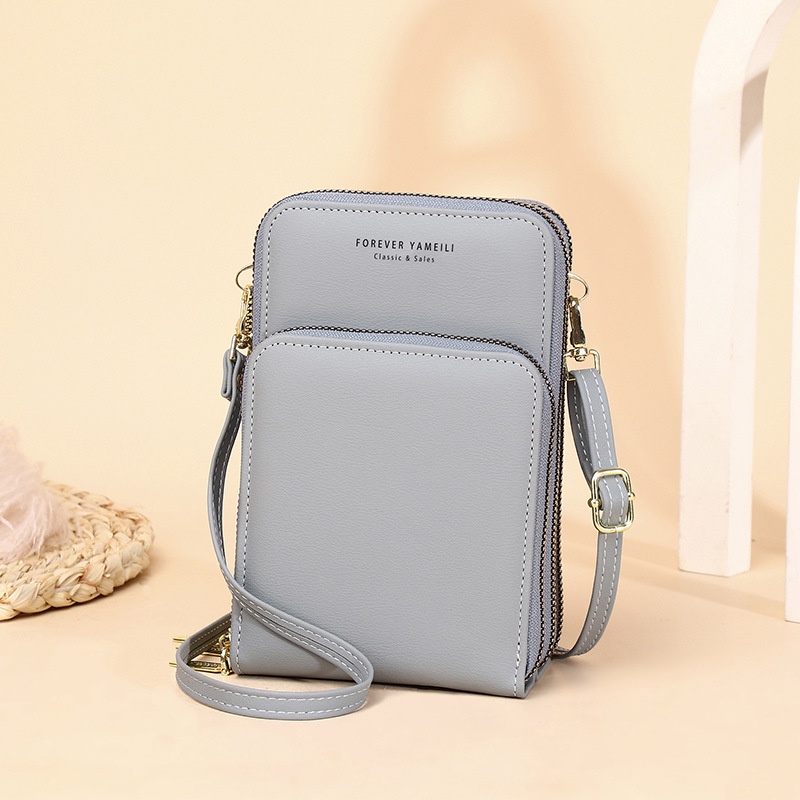 Túi đeo vai IELGY sức chứa lớn màu trơn đa năng thời trang cho nữ