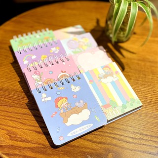 Sổ lò xo kèm giấy Note