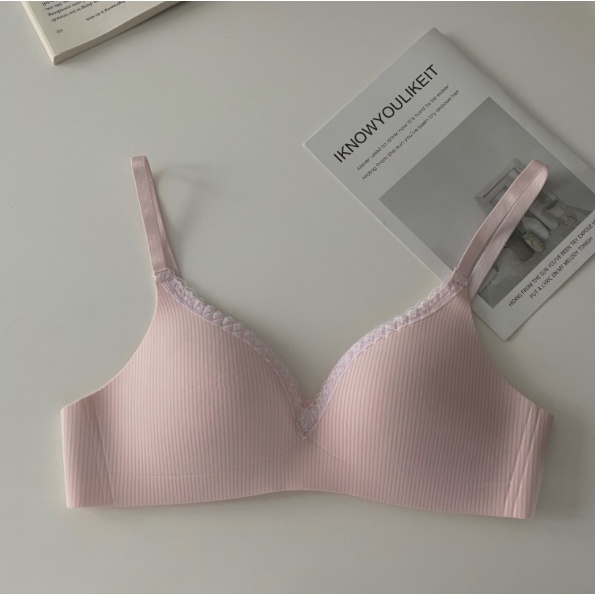 Áo lót Không Gọng Không Đường May Màu Sắc Xinh Xắn