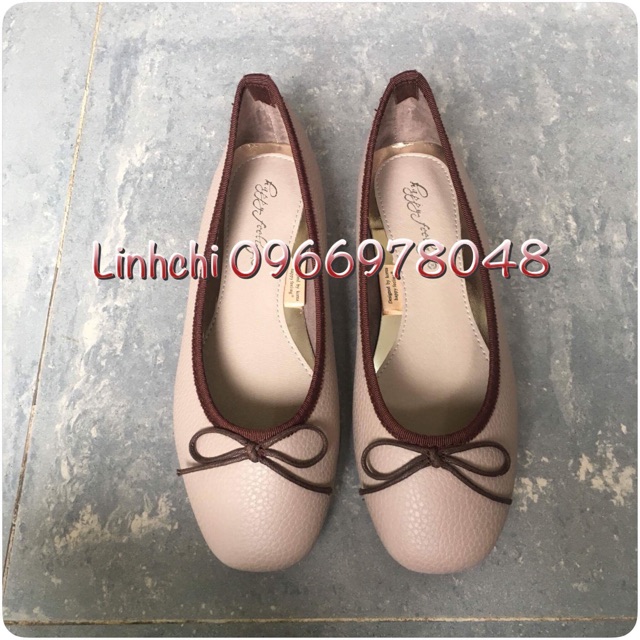 Giày búp bê nơ