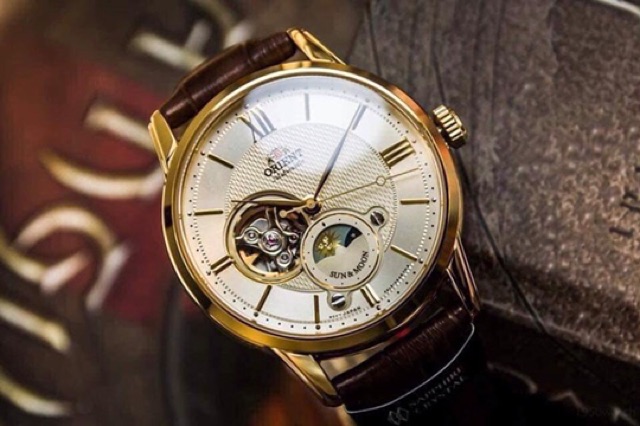 Đồng hồ nam cơ Orient Sun Moon Gen 4 RA-AS0004S10B