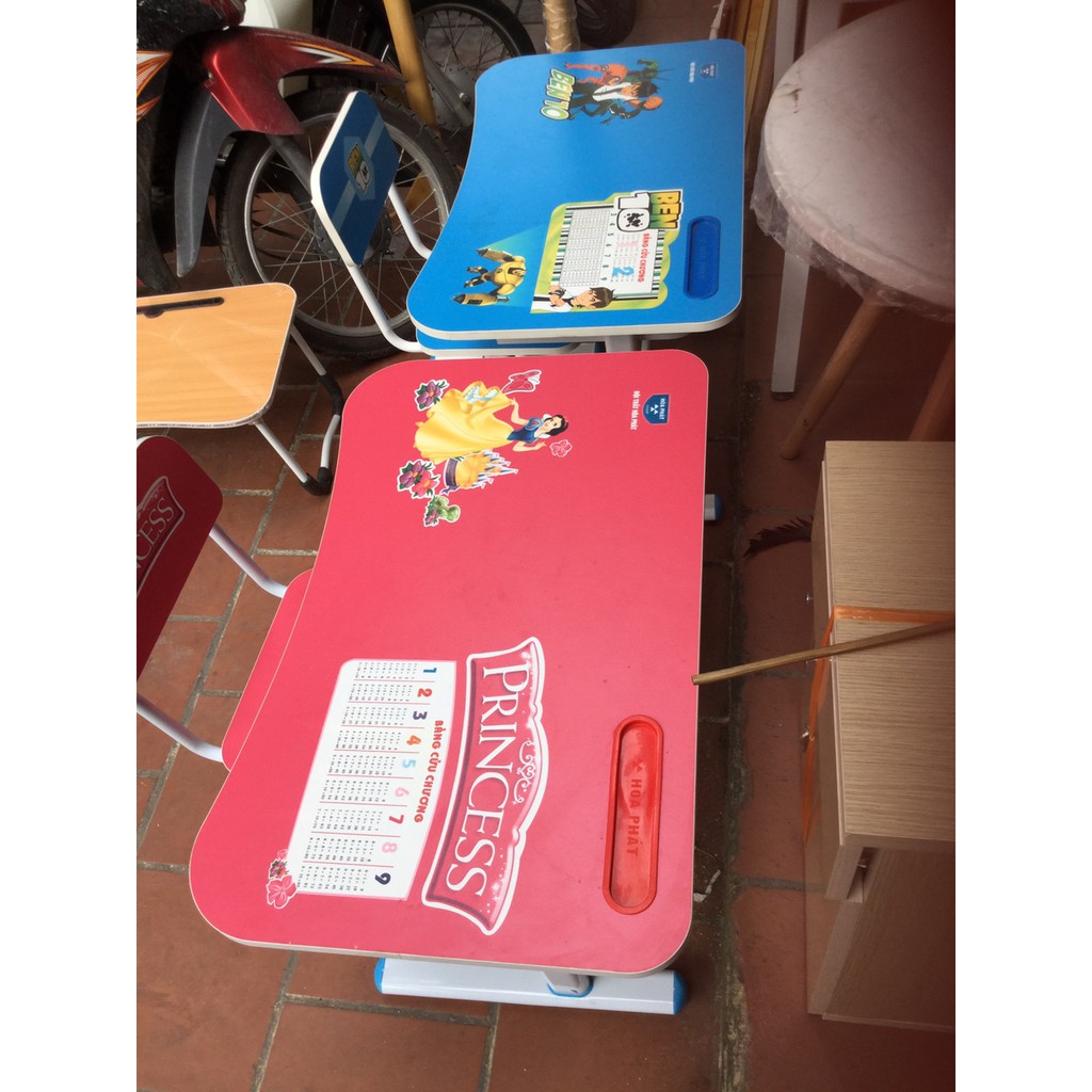 Bộ bàn học sinh hòa phát BHS29A-3 màu xanh | BigBuy360 - bigbuy360.vn