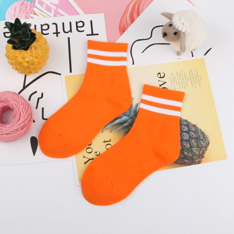 Set 5 Đôi Tất Dệt Kim Dáng Rộng Xinh Xắn Phong Cách Nhật Hàn Cho Bạn Gái