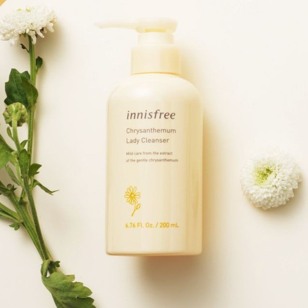 Dung Dịch Vệ Sinh Phụ Nữ Lành Tính Innisfree Chrysanthemum Lady Cleanser/Bubble 200ml