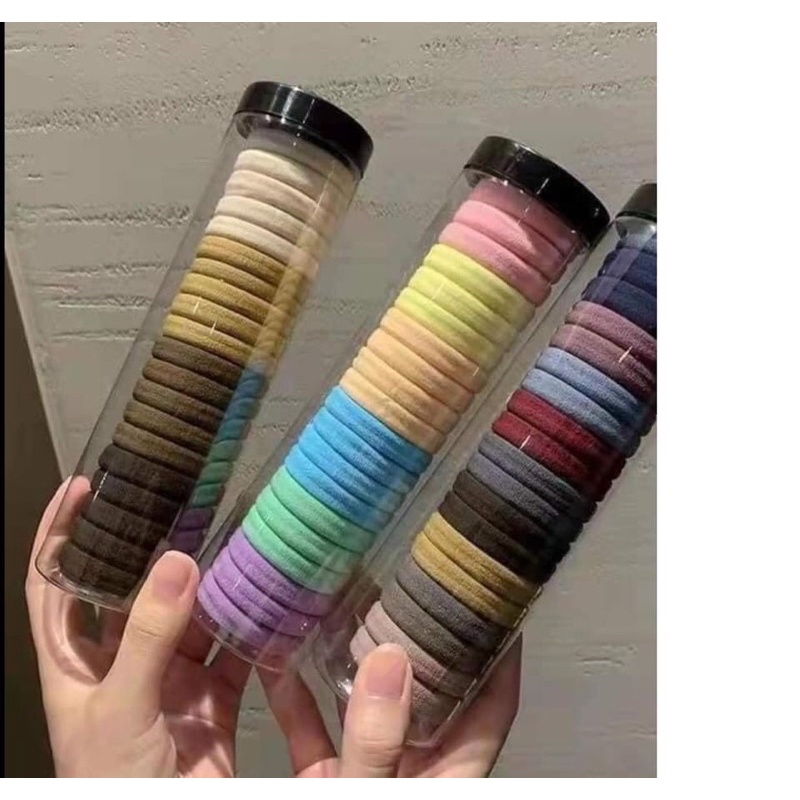 Dây chun buộc tóc không làm đau tóc hộp 20 chiếc