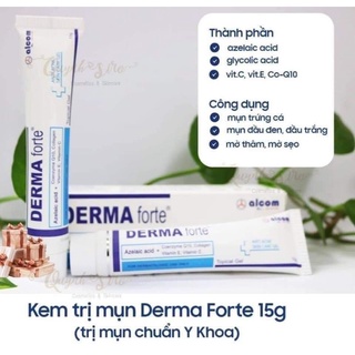 Derma Forte Gel 15g - Hàng Chính Hãng