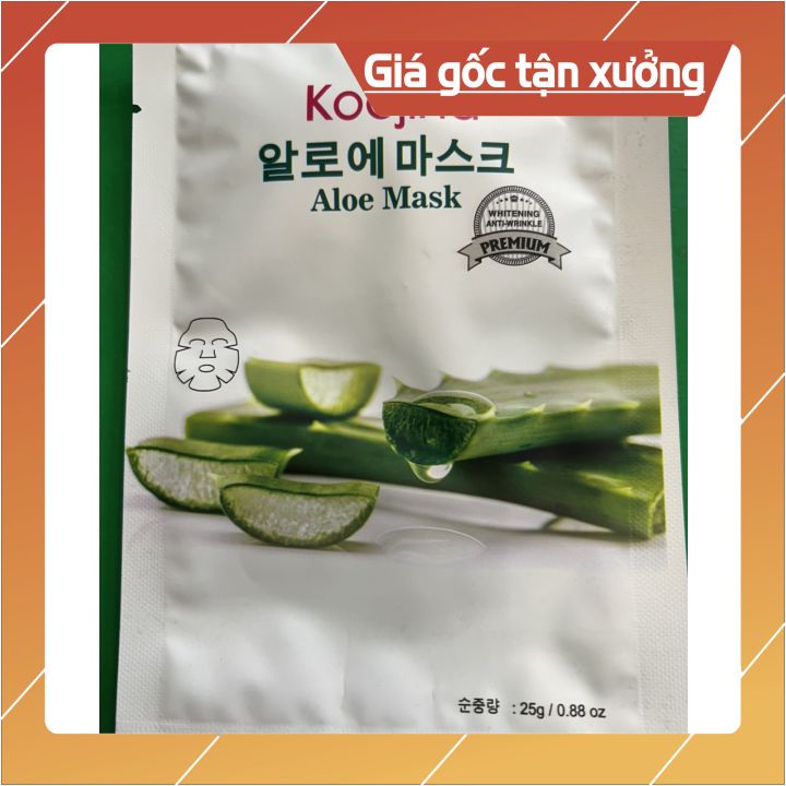 [chính hãng]Mặt Nạ Hàn Quốc (KOEJINA) đủ loại tổ yến trà xanh -ngọc trai- collagien-nha đam -đắp mịn da xe khít chân lôn