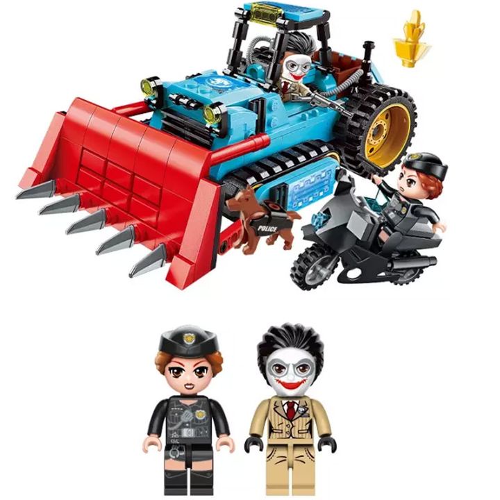 Đồ Chơi Lego Lắp Ghép Xe Ủi Của Joker 1927