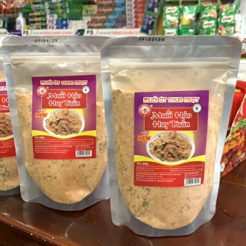 Muối Ớt Chua Ngọt Hảo Hảo Hãng Huy Tuấn Gói 200g -500g