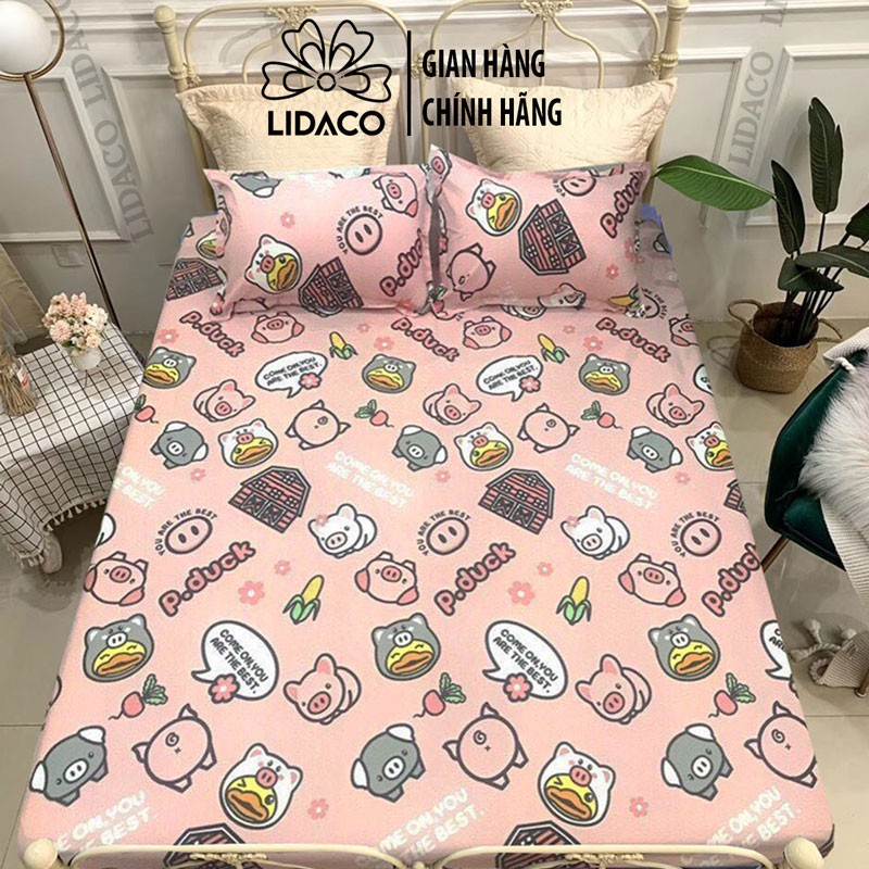 Ga chống thấm cotton LIDACO kháng khuẩn nằm trực tiếp cho bé không nóng bí loại 1 dai bền | BigBuy360 - bigbuy360.vn