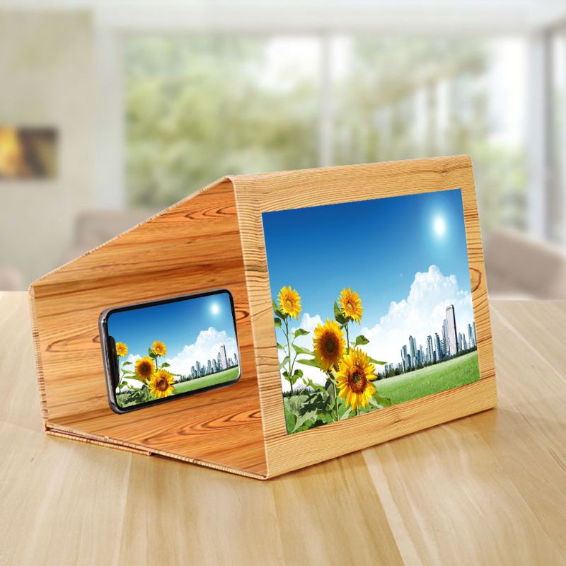 Bộ 12 Giá Đỡ Phóng Đại Màn Hình Điện Thoại / Máy Chiếu Tiện Dụng