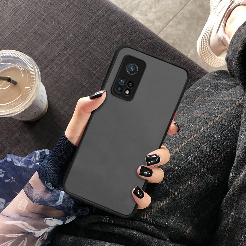 Ốp điện thoại mặt nhám chống sốc cao cấp cho Xiaomi Mi 13 12T 12 12X 11 Lite 11T 10T Pro 5G