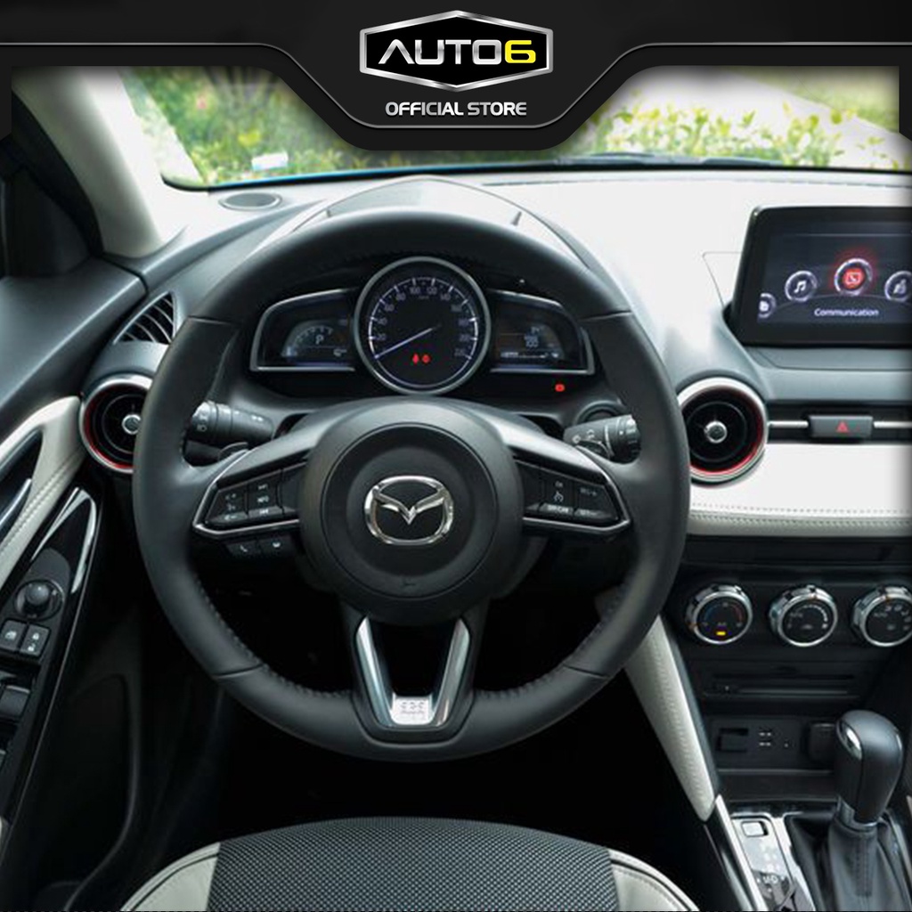 Bộ 4 chi tiết Film PPF trong suốt dán xe MAZDA2 2019-2022 chống xước bảo vệ nội thất ô tô - AUTO6