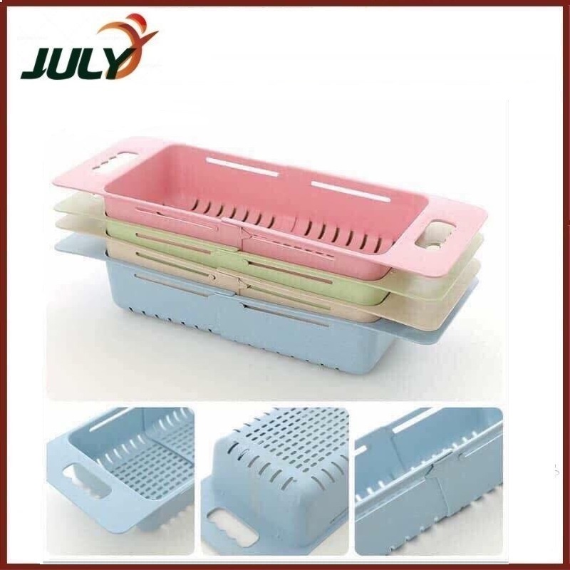 Rổ gác bồn rửa bát điều chỉnh kích thước tiện dụng - Màu ngẫu nhiên