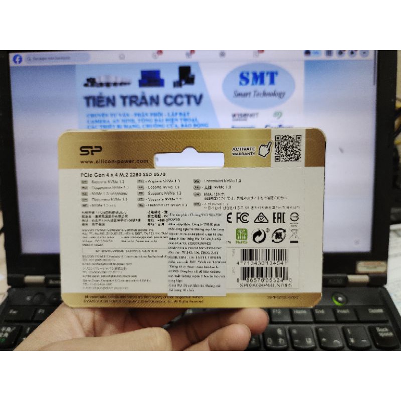 Ổ Cứng SSD 2TB Silicon Power US70 NVMe M2 PCIe Gen 4 x4 2280 (3600TBW) Bảo hành 5 Năm | BigBuy360 - bigbuy360.vn